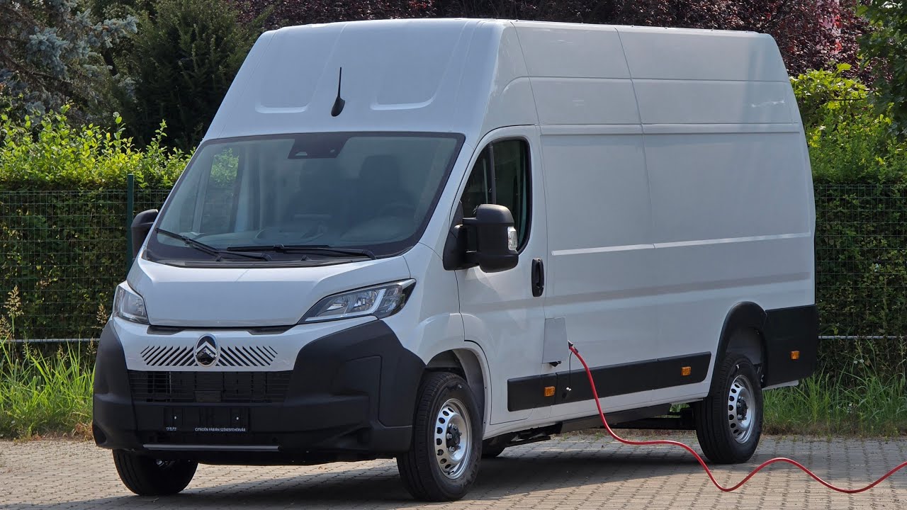 NEW 2024 Facelift Citro&euml;n &euml;-Jumper FT 350 L4H3 110 kWh 200 kW 270 HP Kaolin White