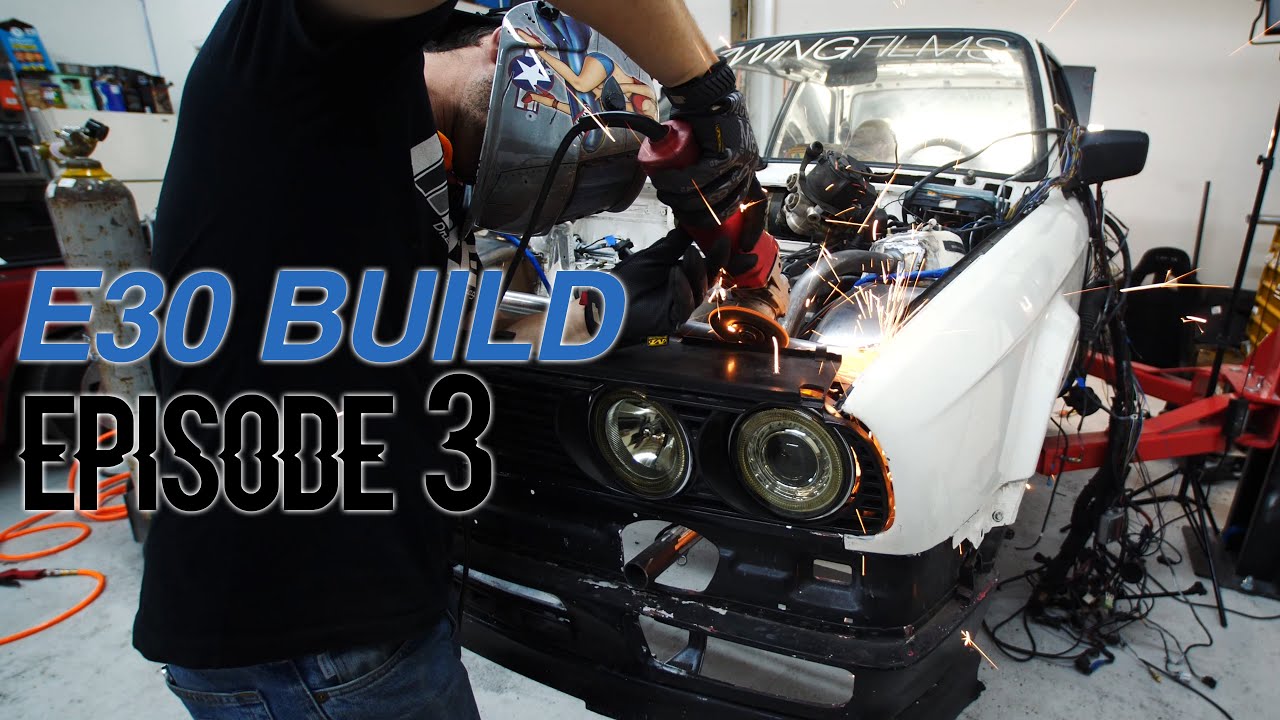 Building and Heavily Modifying a 2019 SEMA build - E30 Tubed Front End [03]