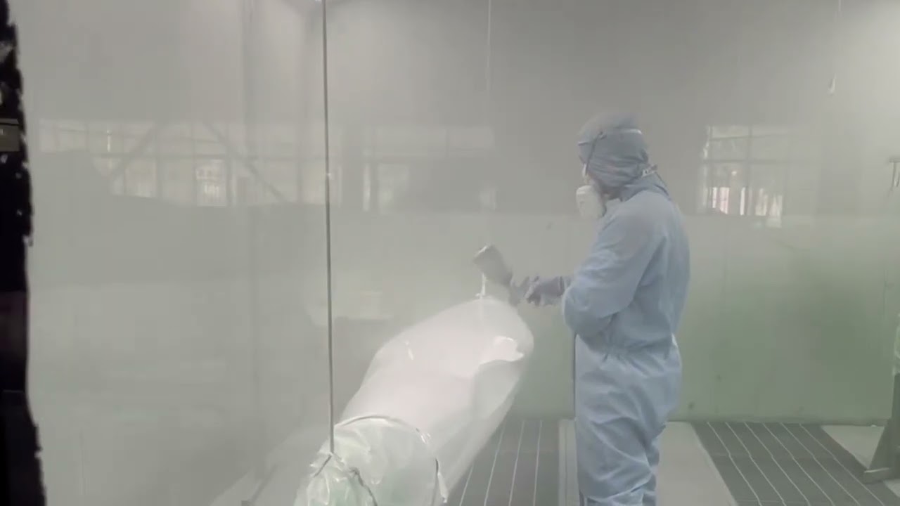 Nordic Kayaks Factory Insights #4 Painting