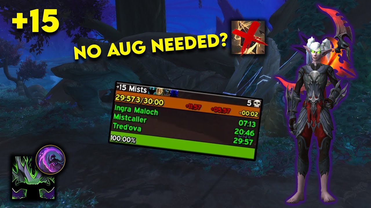 +15 Mists of Tirna Scithe | VDH PoV | The War Within Beta WOW