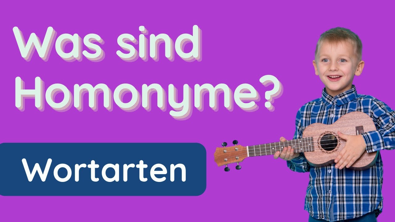 Ich erkl&auml;re dir, was  ✅ Homonyme sind