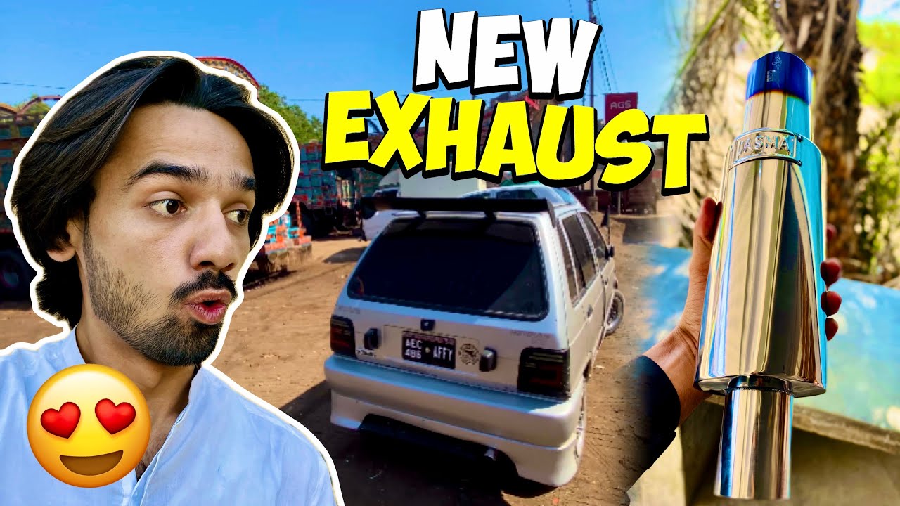 Exhaust Bhi Agya🔥 | Accident ke Baad Look Kharab Hogyi hai