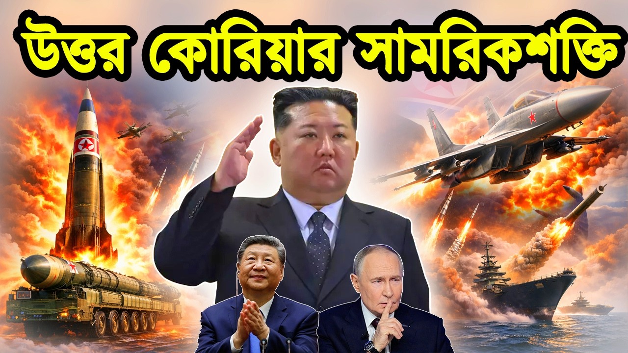 ২০২৬ সালে উত্তর কোরিয়ার সামরিক শক্তি | উত্তর কোরিয়ার মিসাইল | North Korea Military Power 2026