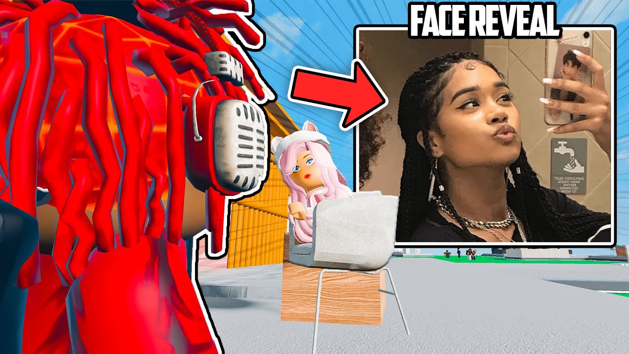 Roblox NEIGHBORS... But I Make Every E-GIRL FACE REVEAL (Rapping In Roblox Voice Chat)