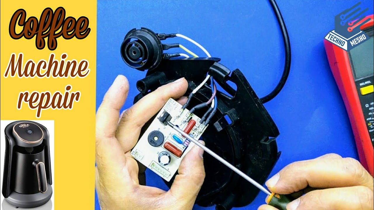 اصلاح ماكينة تحضير القهوة | Repair Coffee machine