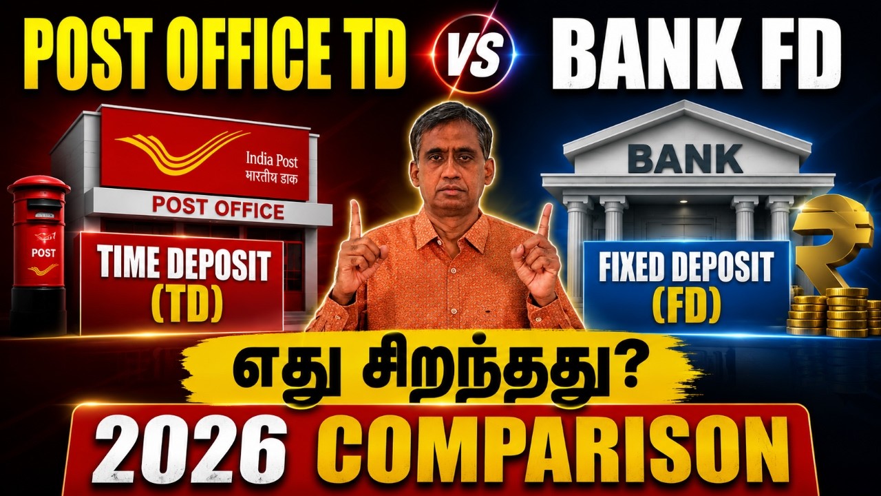 Post Office Time Deposit vs Bank FD | Which is Better in 2026? | Tamil