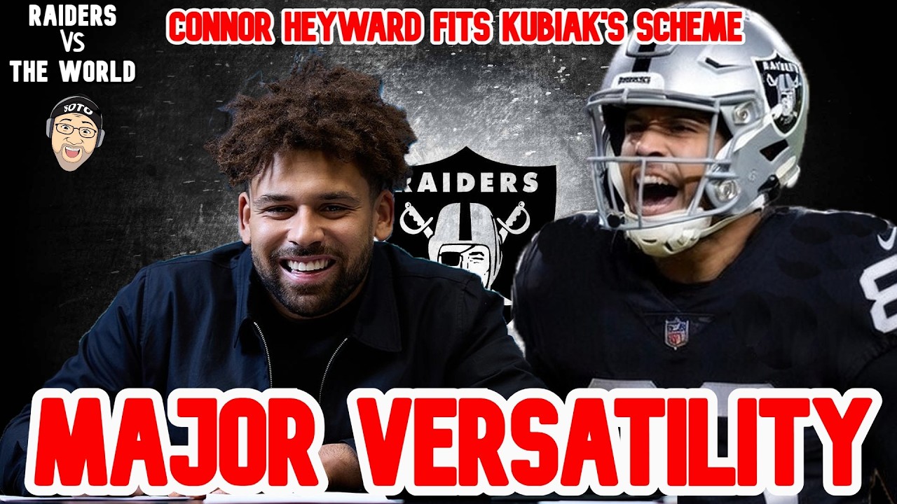ФУТБОЛ У НЕГО В КРОВИ: Клинт Кубиак высоко ценит игру Коннора Хейворда #nfl #raiders #raidernation