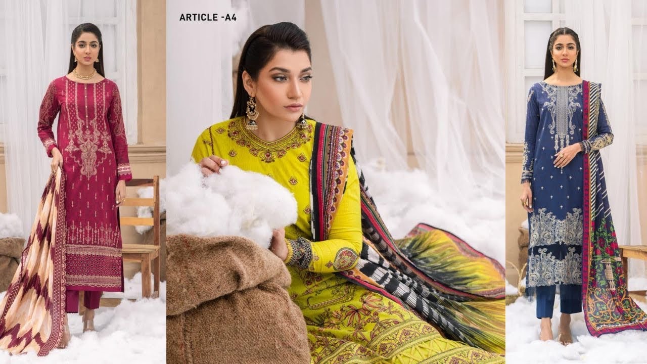Morja by Gulljee Vol 2 Embroidered Three Piece 2023 | Morja Vol 2