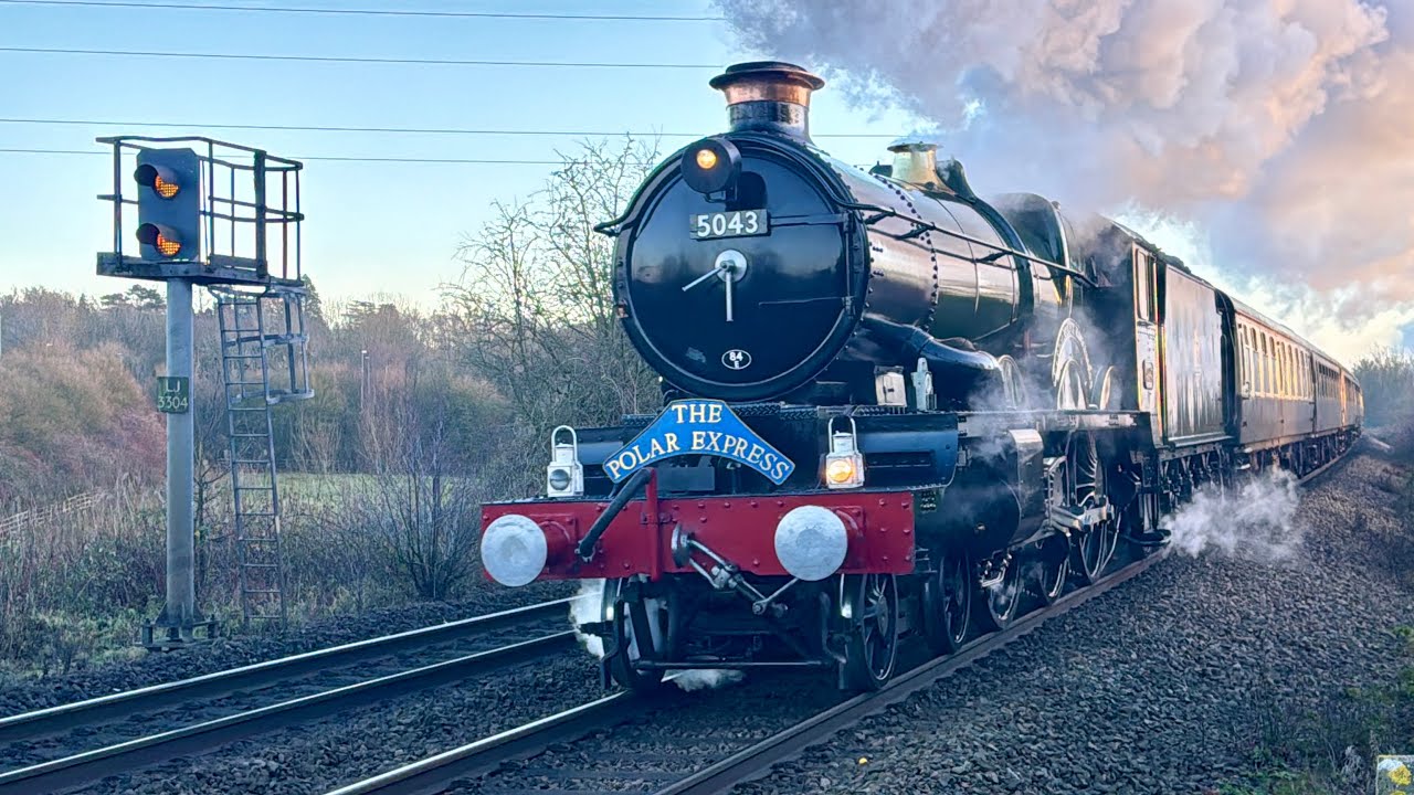 Steam - Vintage Trains ‘Polar Express’ 2025 - compilation 