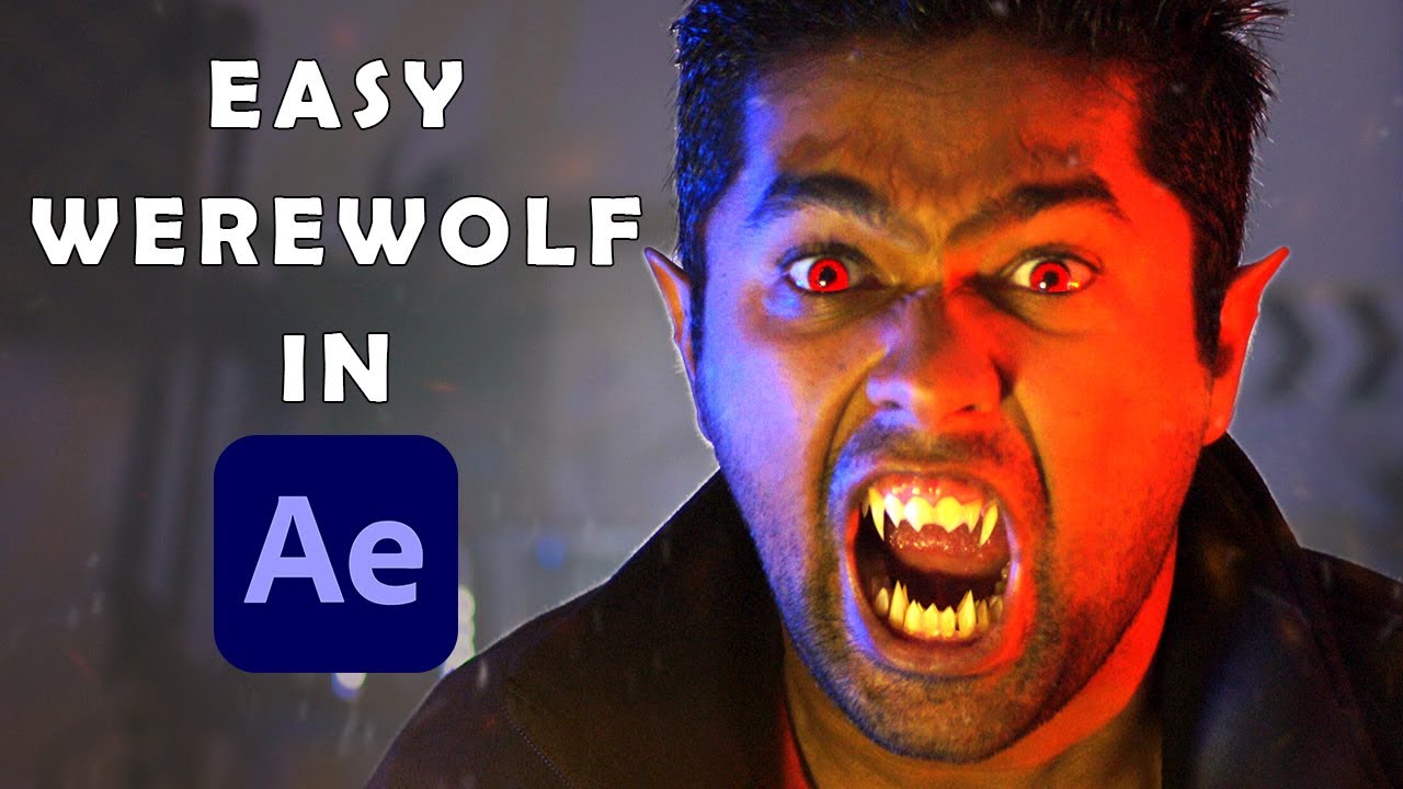 Tutorial | Create Epic Werewolf Transformation in After Effects (Easy with no plugin)