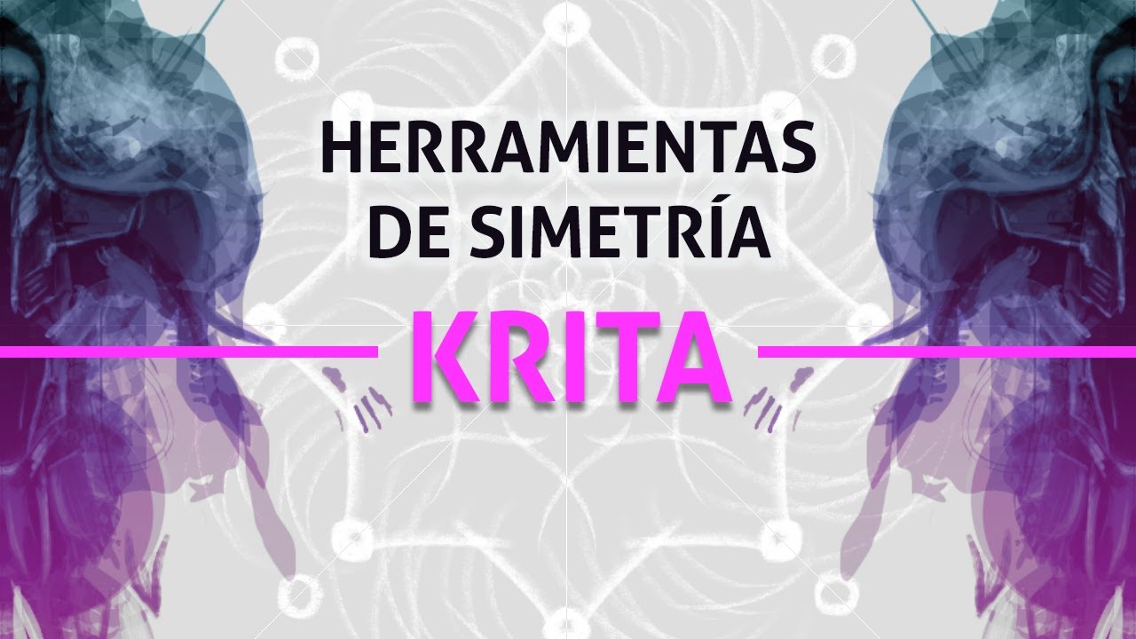 Herramientas de simetría en Krita