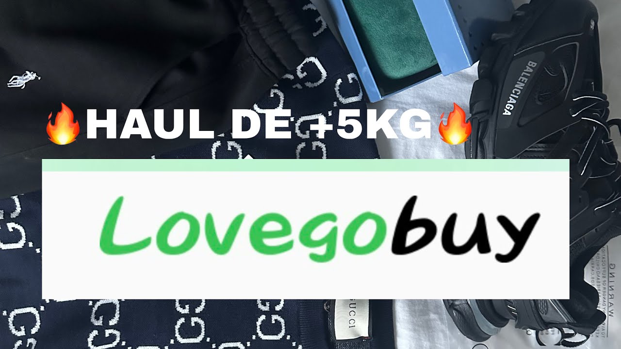 🔥HAUL de +5KG DE CHEZ LOVEGOBUY👕👟