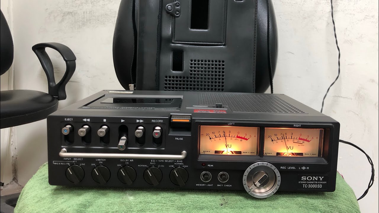 Chia sẻ nội thất deck tự hành Sony TC-3000SD. Dòng chuyên dụng.