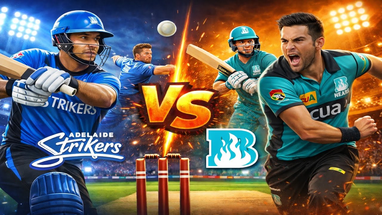Cricket 26 | Adelaide Strikers vs Brisbane Heat LIVE 🔴 MATCH-3 | Big Bash League | Cricket 26 Game