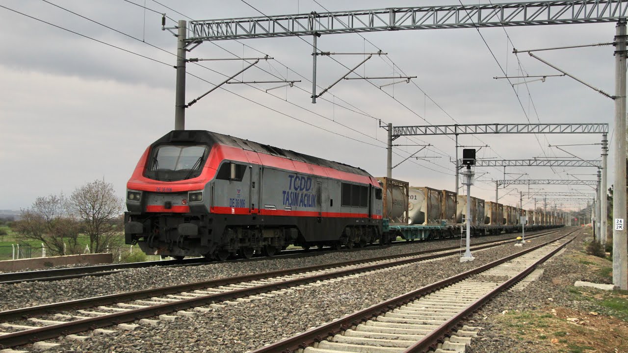 TCDD - Trenler/Trains at Kütahya & Alayunt - 28/4/23