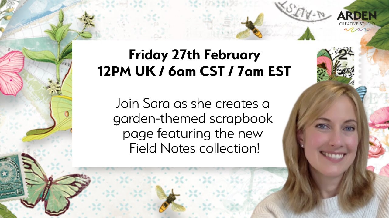 Arden Creative Studio: LIVE with Sara Naumann
