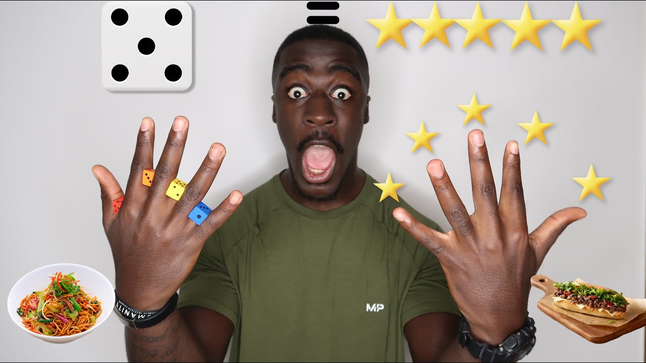 W&uuml;rfel bestimmt Sternebewertung des Restaurants f&uuml;r einen Tag I Steven Kopiert @healthymandy