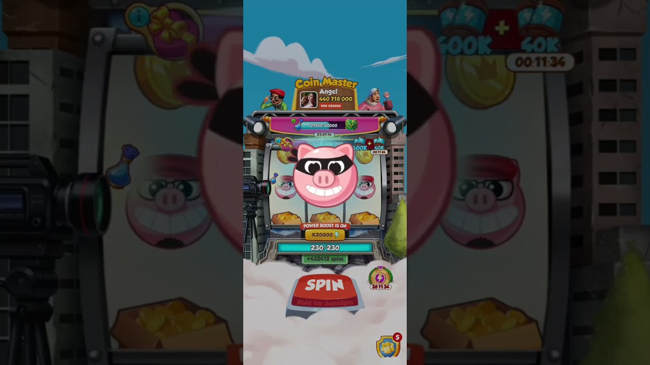 Complete 300k-350k-400k task coin master 20k outo gameplay ✅