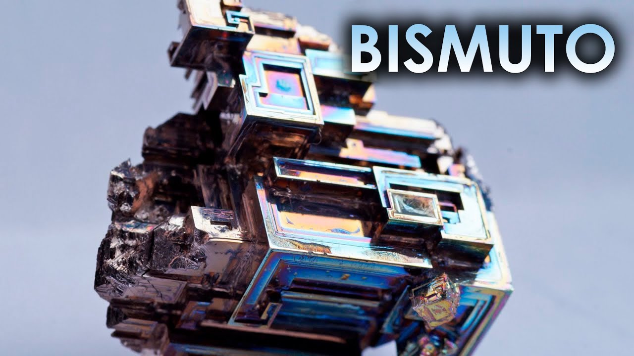 Bismuto - ¡Un metal del que podemos hacer crecer cristales!