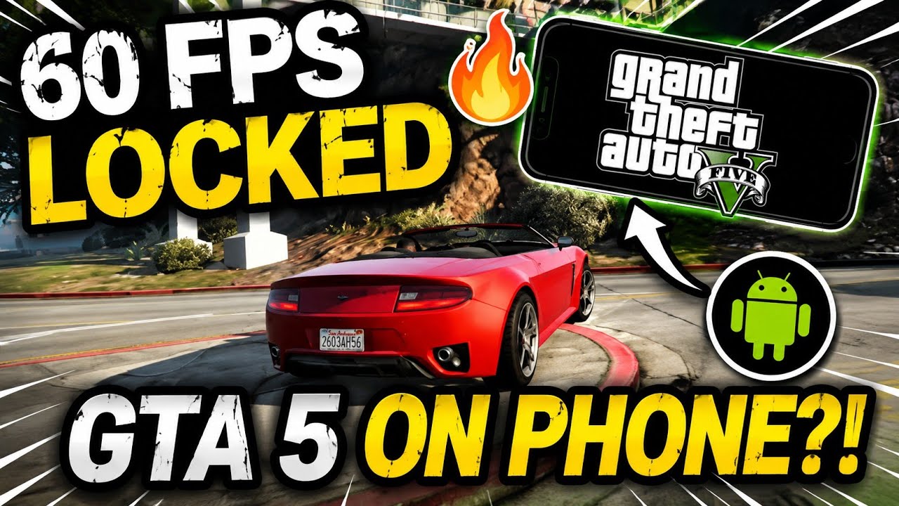 GTA 5 on Snapdragon 8 Gen 3 at Stable 60FPS?! | Full Setup Tutorial (Android)