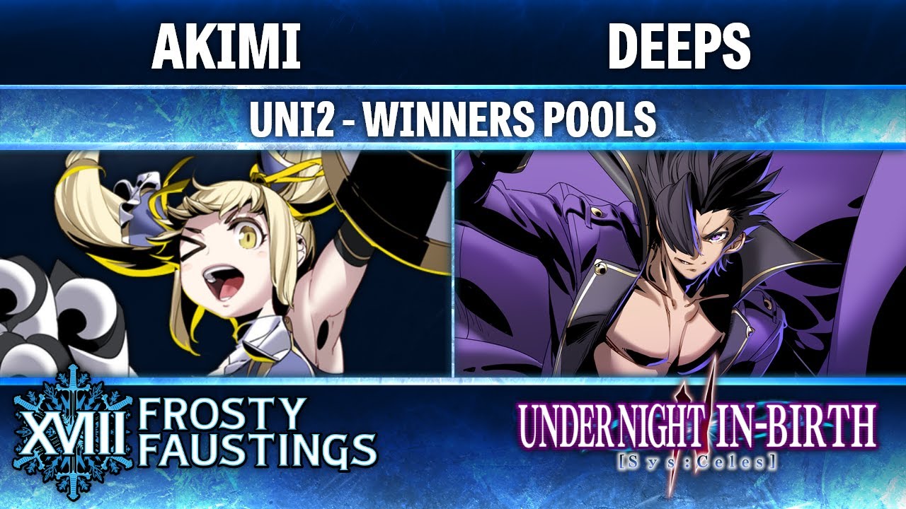Frosty Faustings XVIII WINNERS POOLS - Akimi (Mika) vs deeps (Gordeau) - UNI2