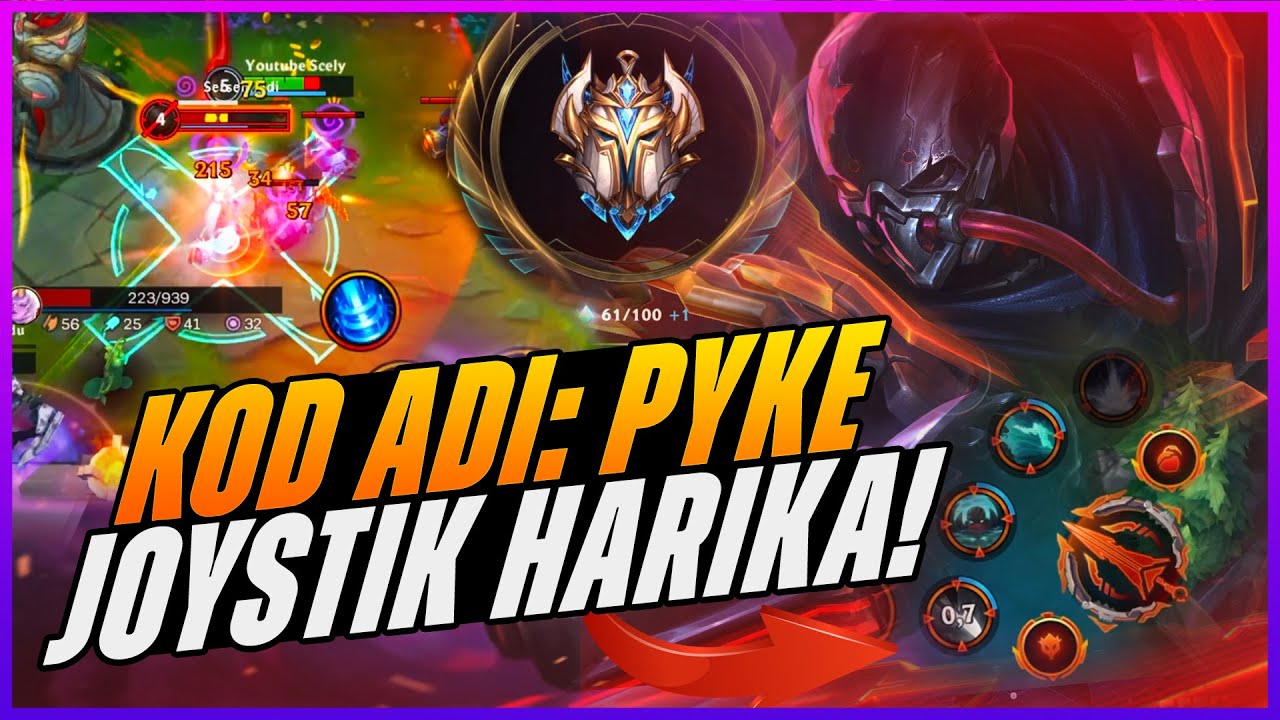 YENİ KOSTÜM KOD ADI PYKE & JOYSTİKLERİ - Wild Rift