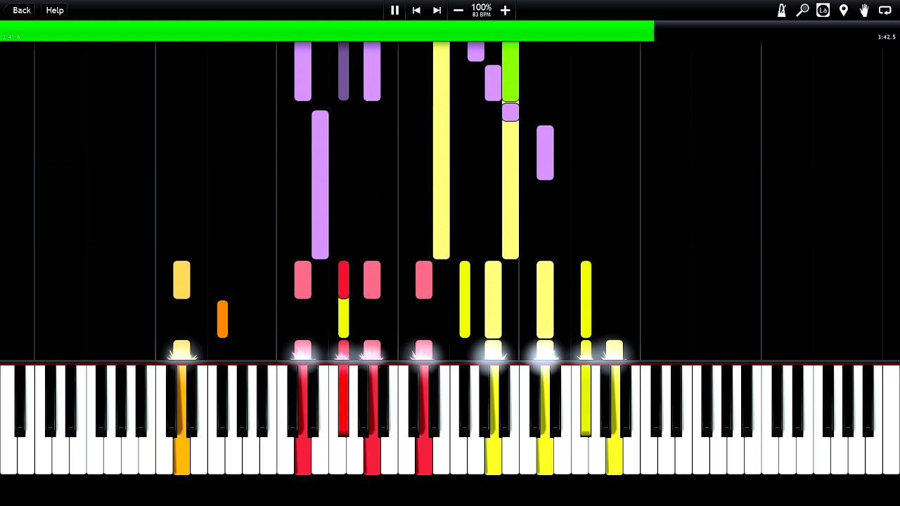 Alan Walker - Darkside Impossible Piano Tutorial (midi) //dinosaurXD