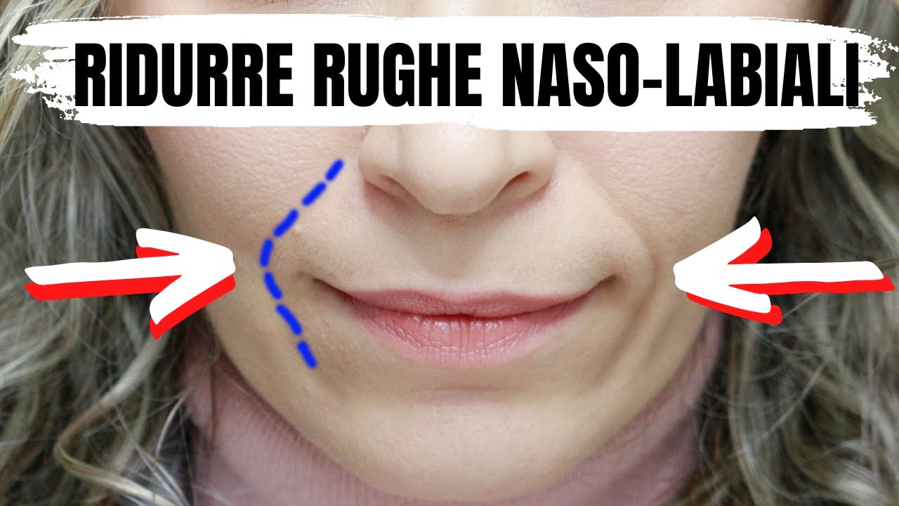 Come ridurre le rughe naso-labiali: 2 esercizi di ginnastica facciale