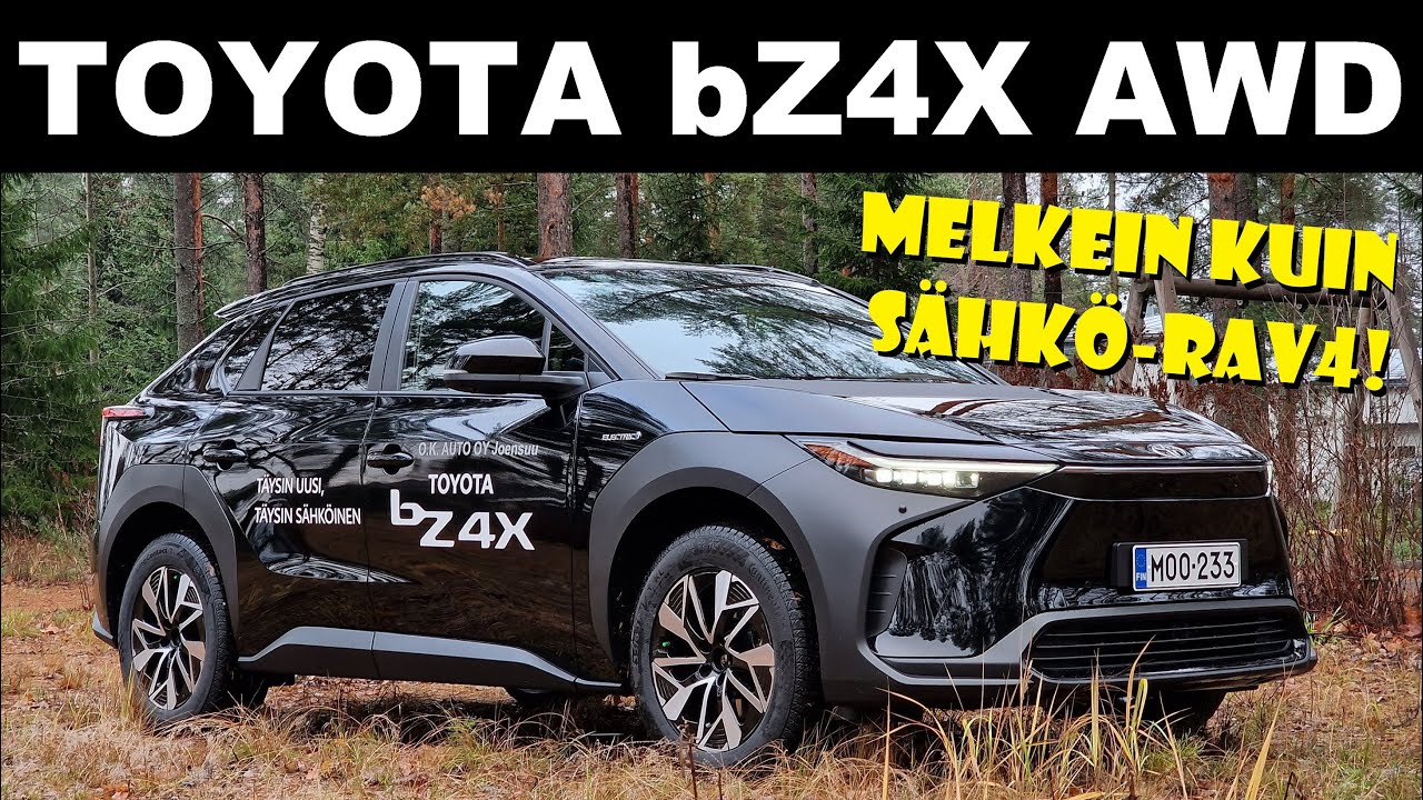 Toyota bZ4X koeajo - Vihdoinkin täyssähkö Toyotalta!