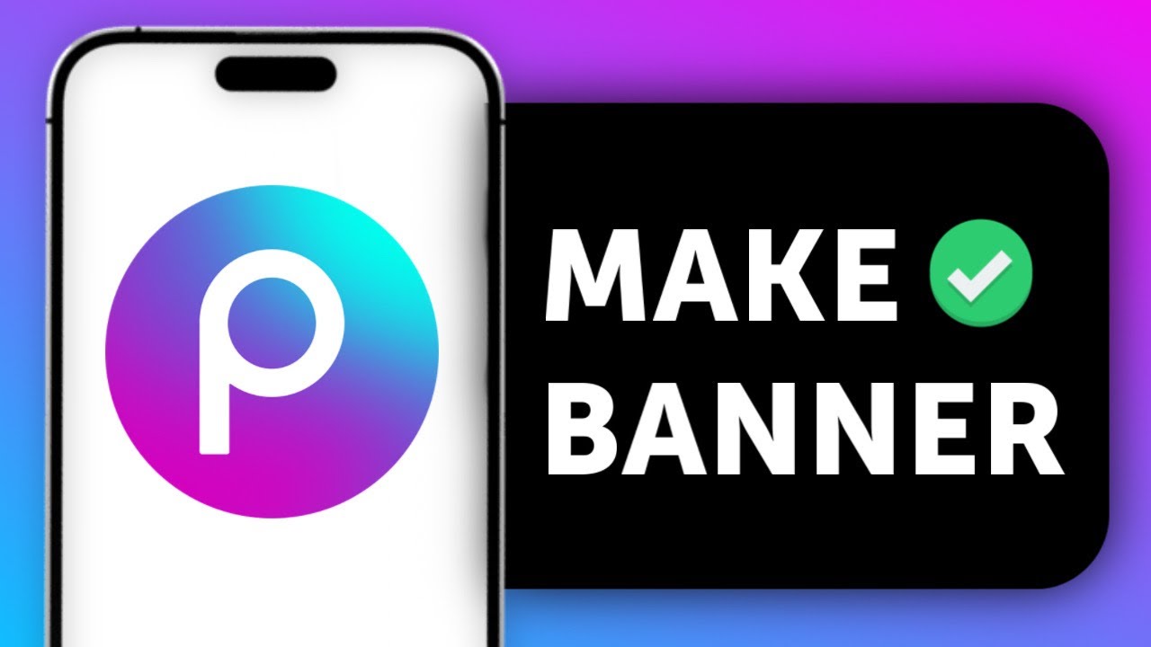 How to Make a Banner in PicsArt &ndash; Create YouTube, Instagram & Social Media Banners