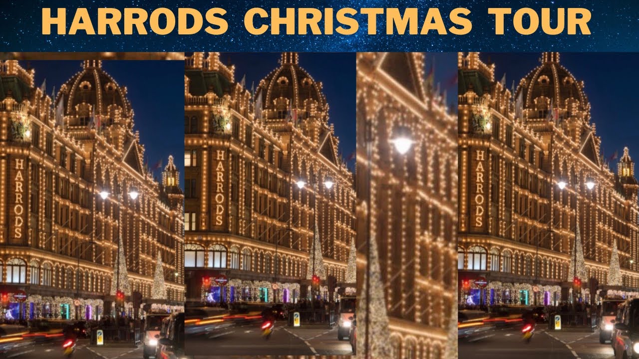 HARRODS CHRISTMAS TOUR 2019 | LONDON UK