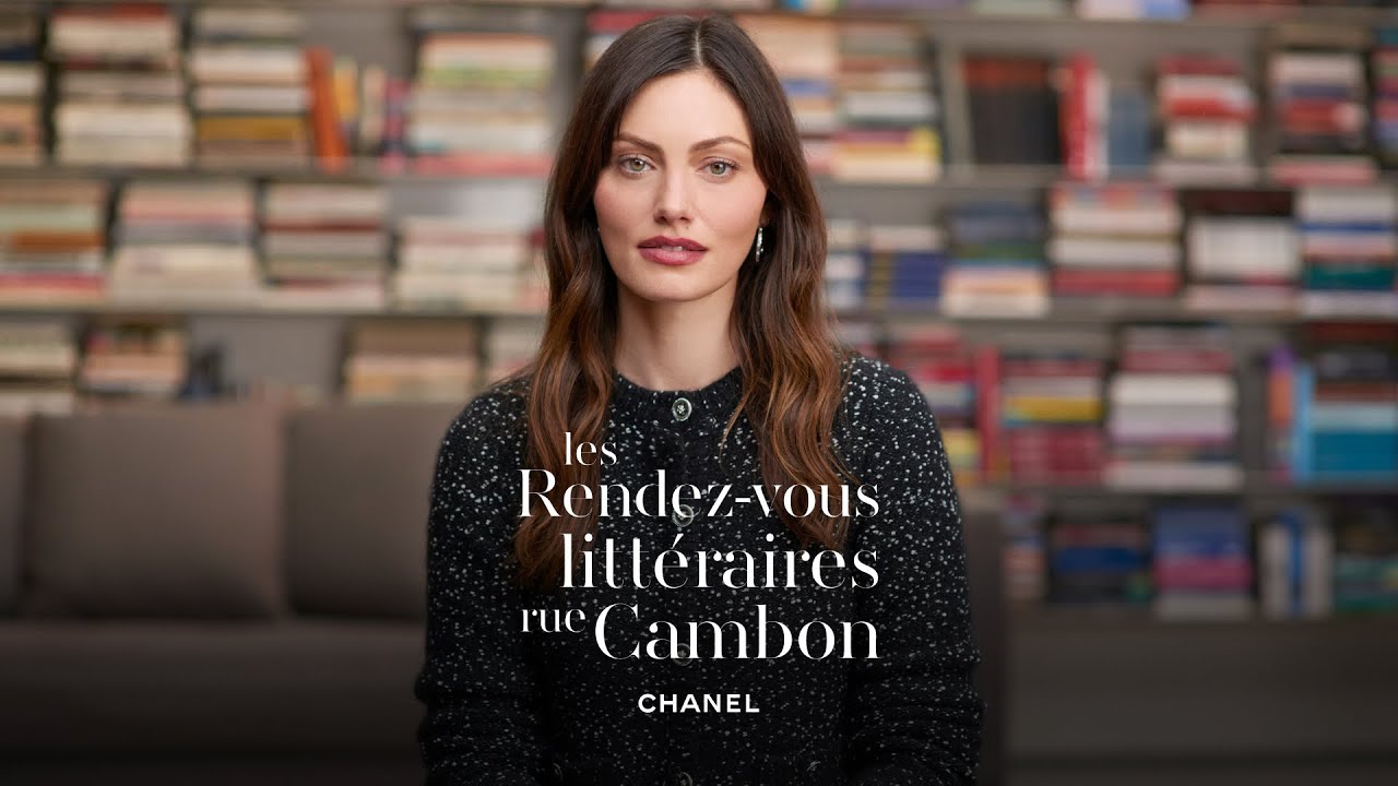 In the Library with Phoebe Tonkin — CHANEL Literary Rendezvous at Rue Cambon