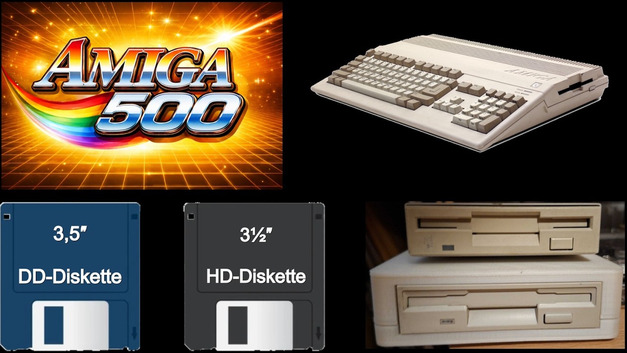 Amiga 500 - Externes 3,5