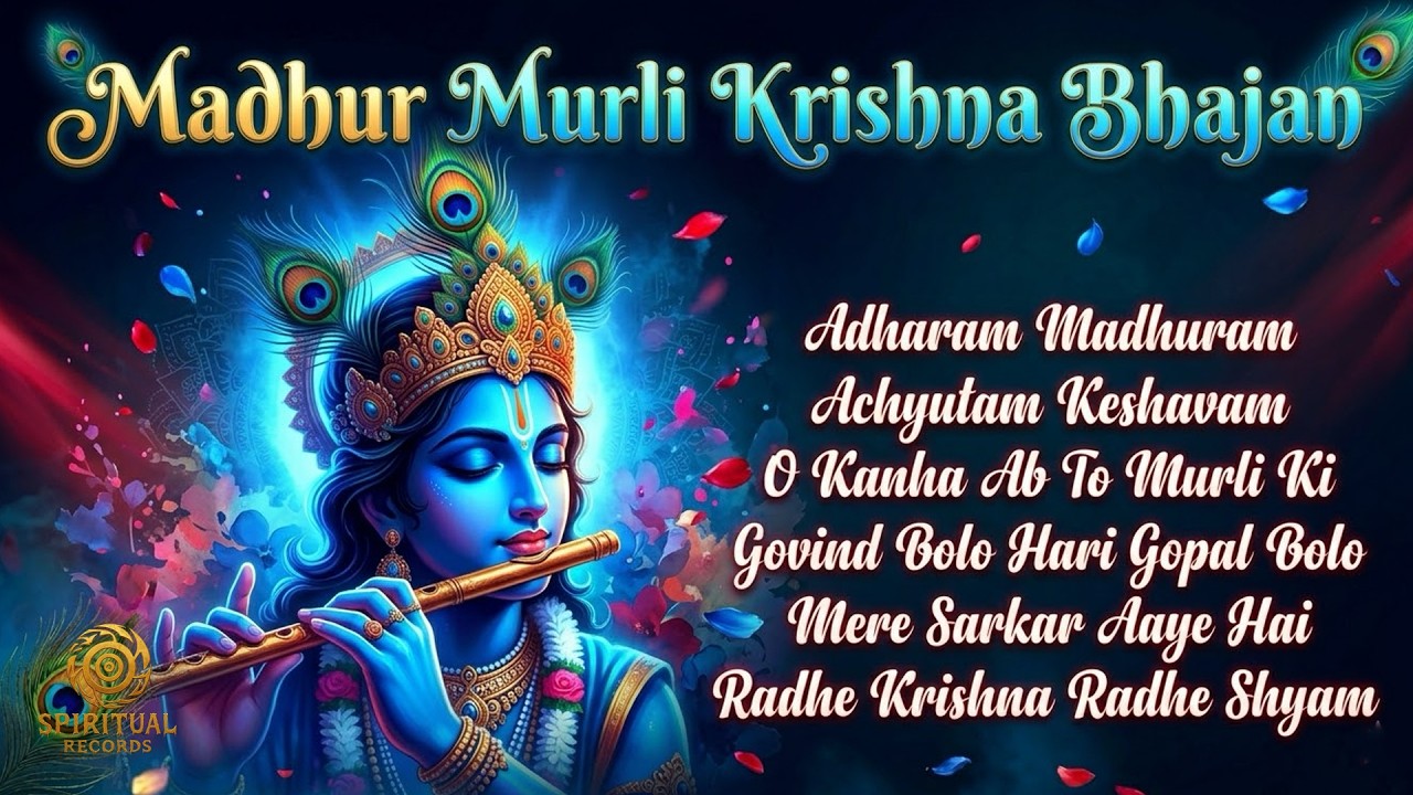 Krishna Bhajan Collection 🌸 | Soulful & Relaxing Bhakti Songs | Positive Energy | 4K #bhaktijukebox