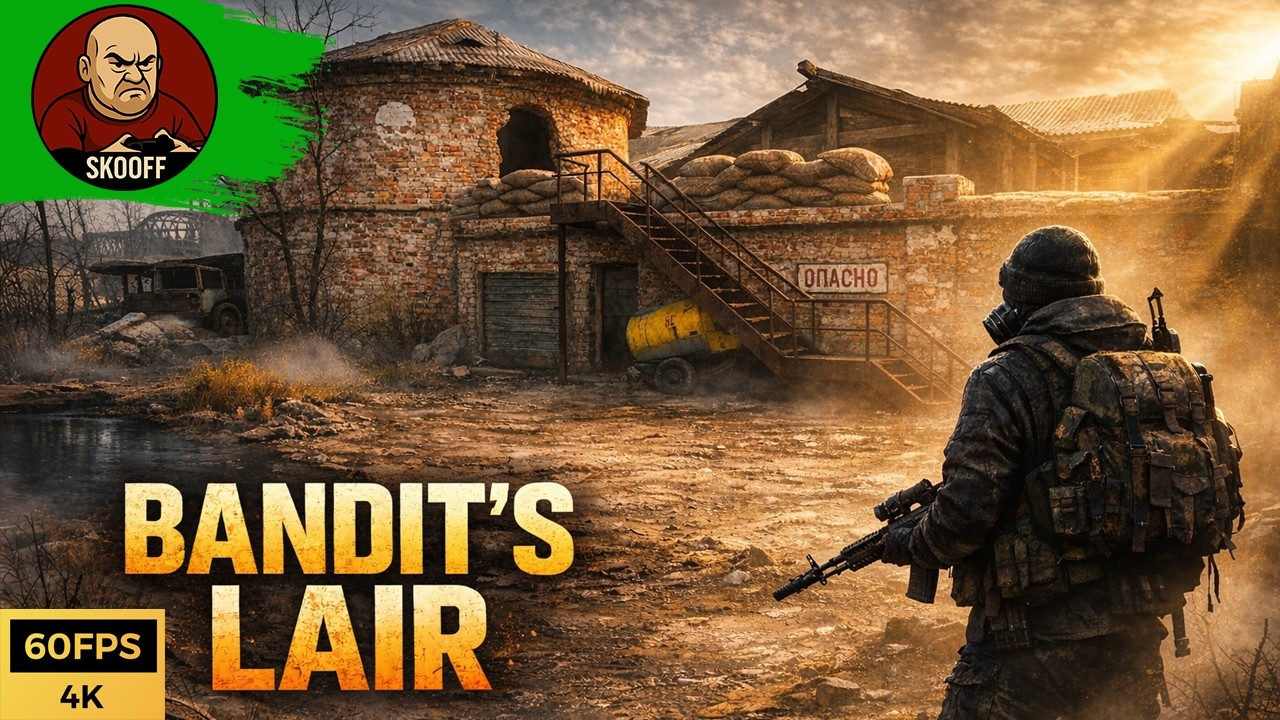 Bandit's Lair in VOLGA | Realistic Ultra Graphics #7 | Metro Exodus Enhanced Edition