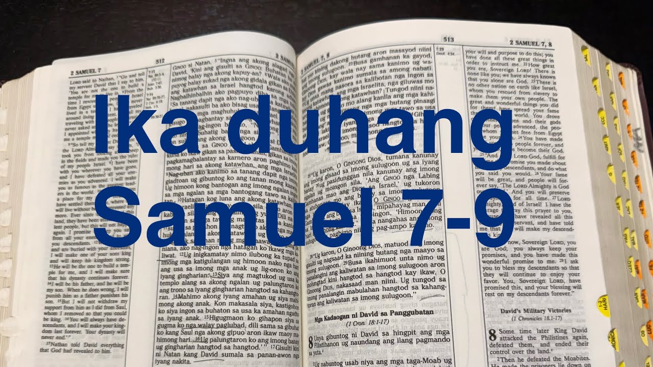 Ima duhang Samuel 7-9 (Mga Kadaugan ni David sa Panggubatan)