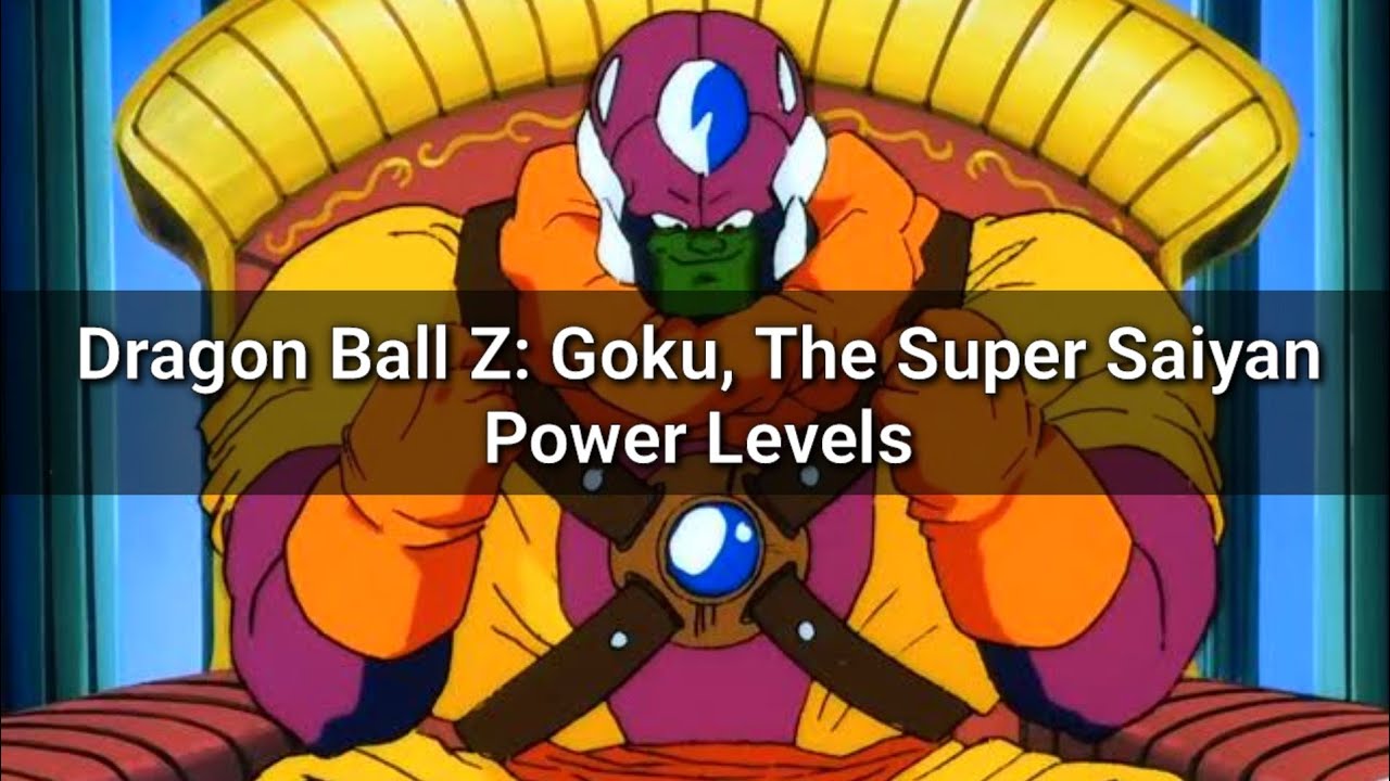 Dragon Ball Z: Goku The Super Saiyan Power Levels