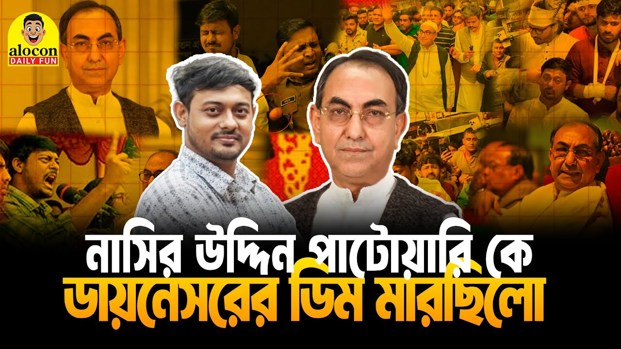 নাসির উদ্দিন পাটোয়ারিদের কে ডায়নেসরের ডিম মারছিলো | BNP | NCP | Funny Video | Alocon Daily Fun