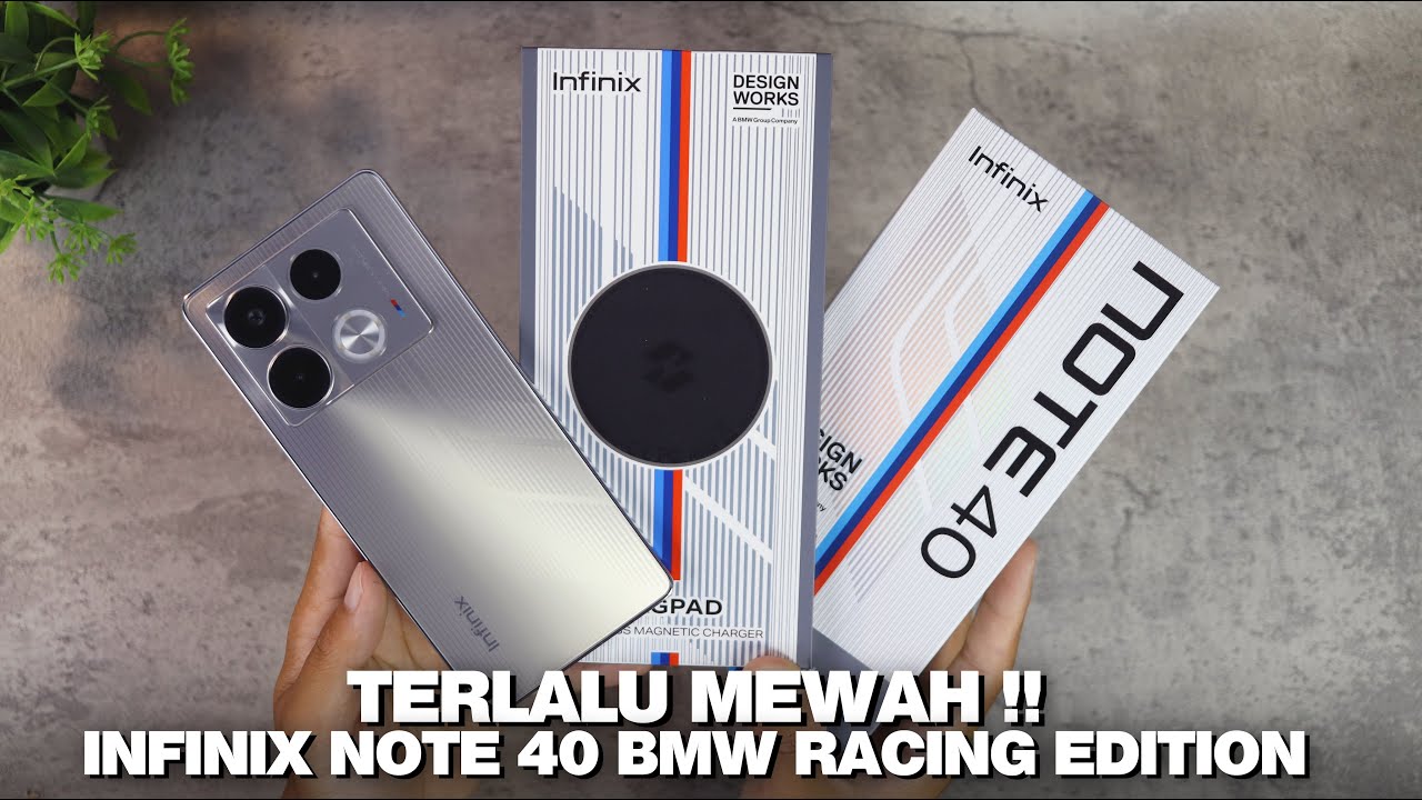 2.5 Jt TERLALU MEWAH⚡️ Unboxing Infinix Note 40 BMW Racing Edition