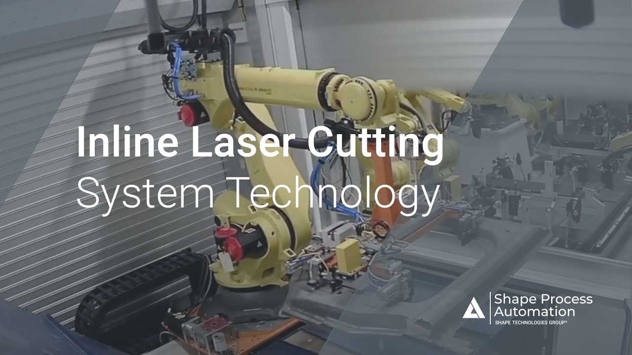 Inline Laser Cutting System Technology - Shape Process Automation