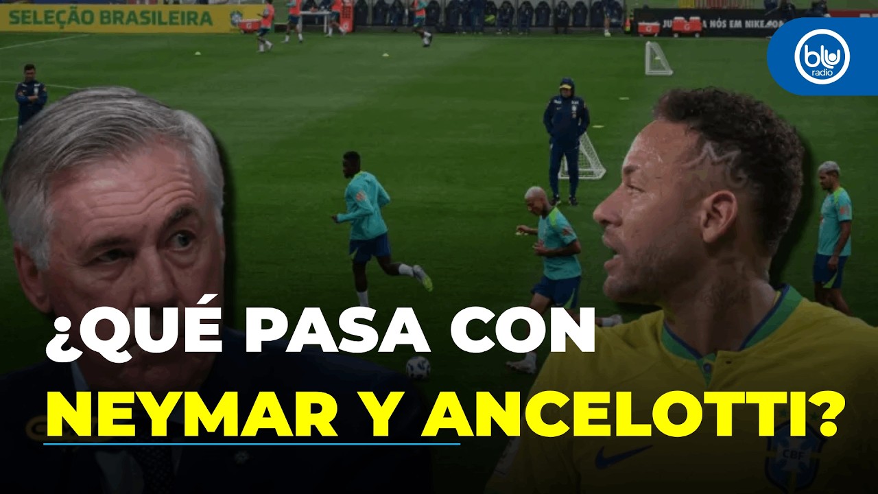 ¿Qué está pasando en Brasil con Neymar y Ancelotti? El tema sacude al fútbol
