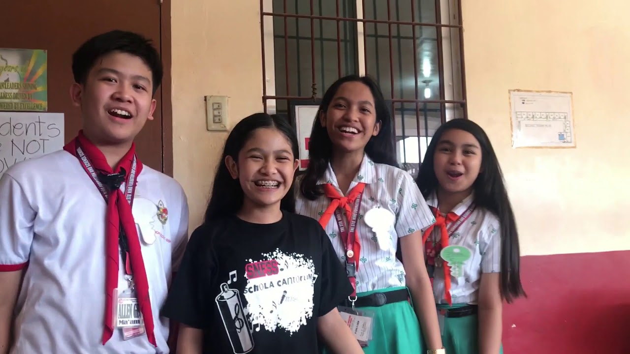 Sto.niño formation ans science school ( Hymn ) Shining light💛