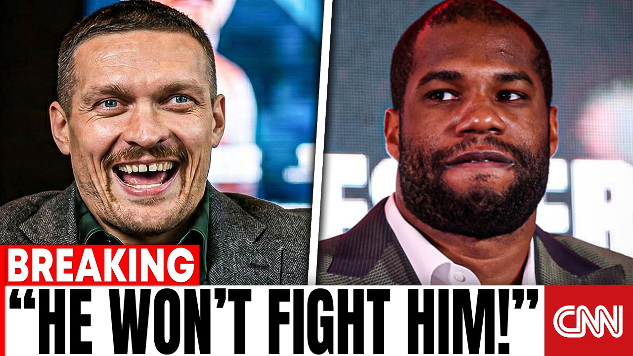 “HE WILL QUIT AGAIN!” Oleksandr Usyk MOCKS Daniel Dubois Over Fabio Wardley Fight!