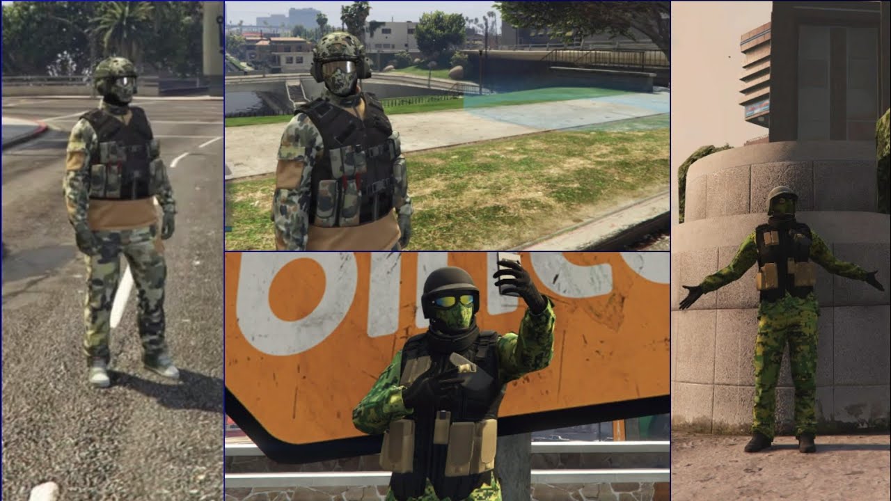 GTA V Cartucheras y Chaleco bugueado