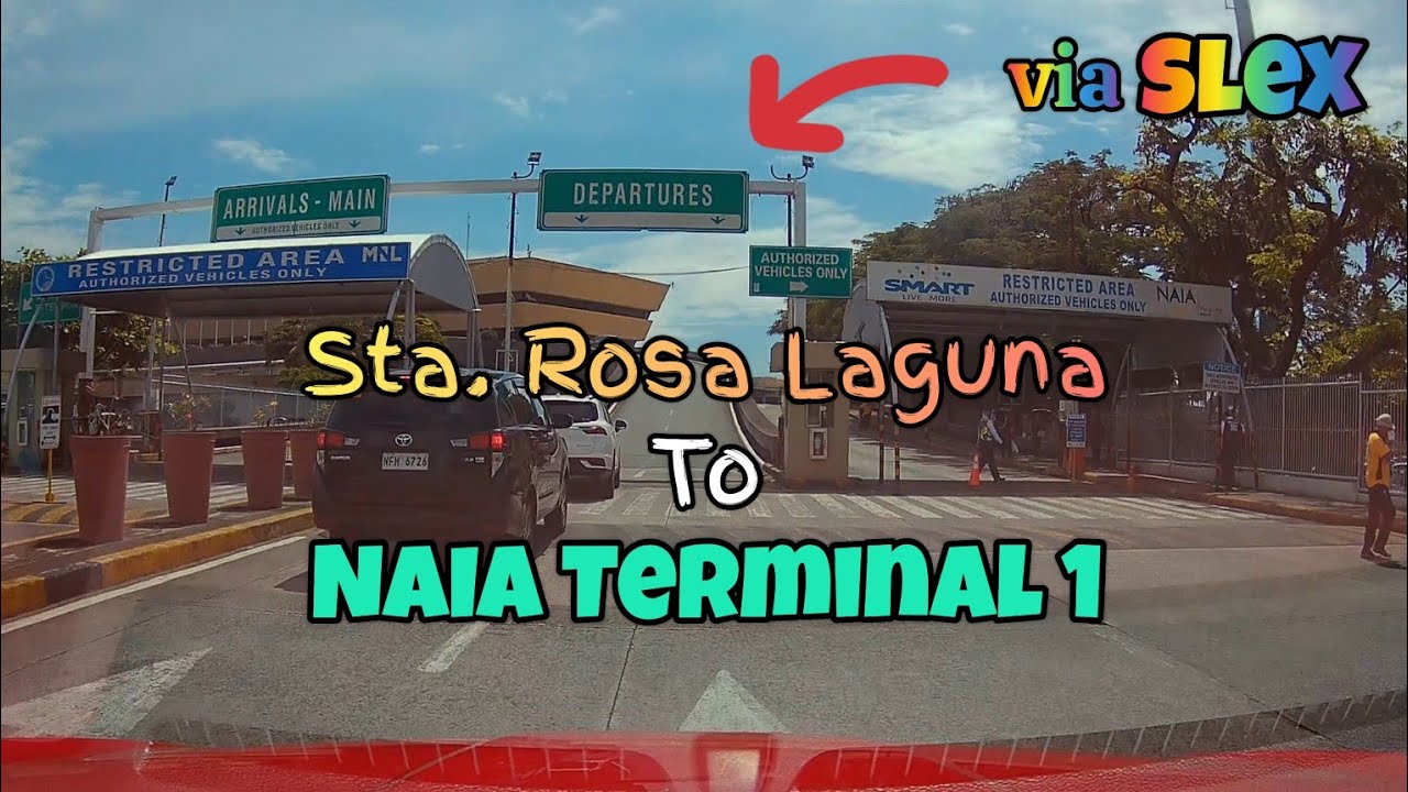 Roadtrip to NAIA Terminal 1 (Departure): A Long Drive from WalterMart Sta. Rosa