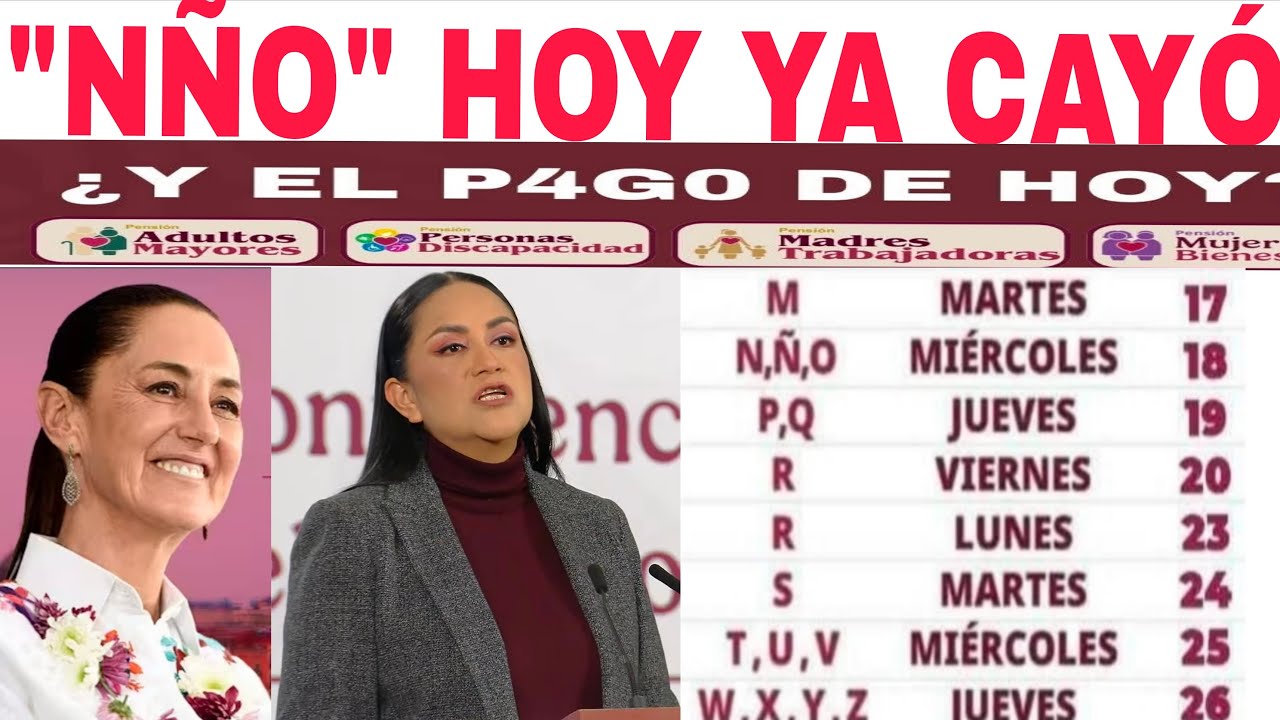 $6400 YA CAYÓ ADELANTO PENSIÓN BIENESTAR ADULTOS MAYORES QUIÉN COBRA ESTA SEMANA?