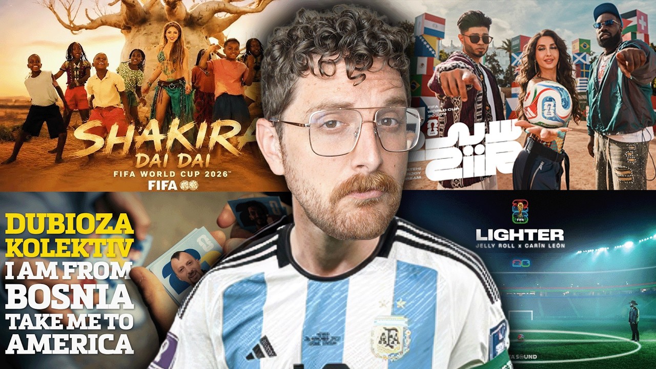 American Ranks all 2026 World Cup Songs