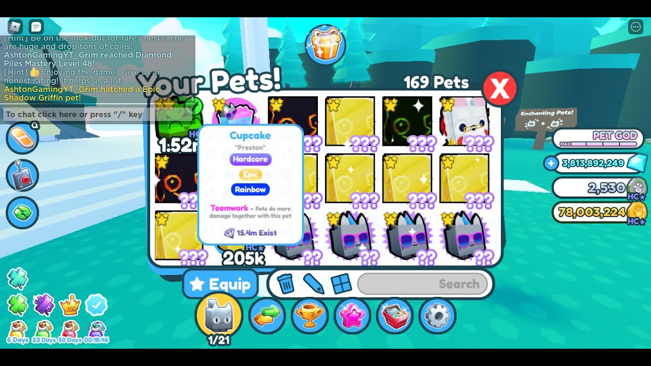 THE BEST FUSING METHOD FOR HARDCORE PETS | Pet Simulator X