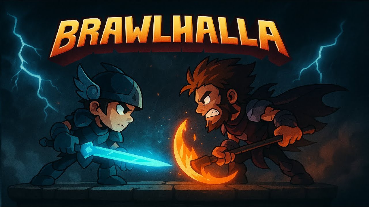 The 2D සටන Ep 1 ft @kaviyaa__GG || Brawhalla