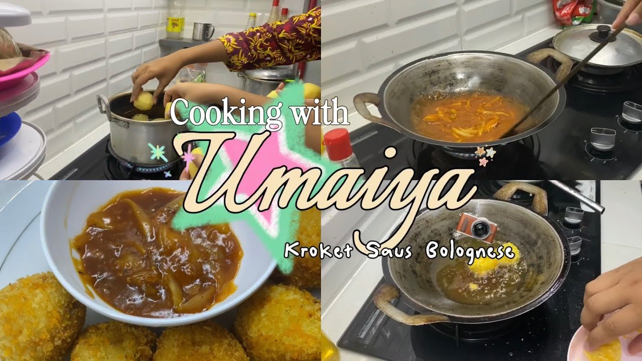 KROKET KENTANG KEJU SAUS BOLOGNESE - W/UMAIYA